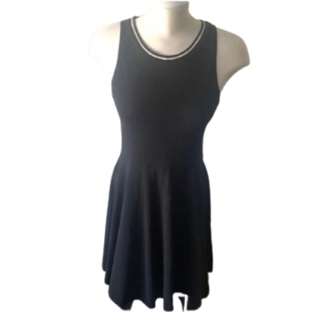 PINK by Victoria's Secret Sleeveless Skater Dress in Black Size M